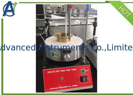 ASTM D92  Lubricant Oil  Cleveland Open Cup Flash Point and Ignition Point Test Machine