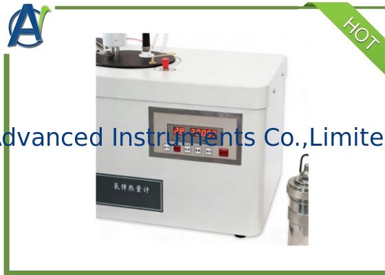 ASTM D240 Heat Value Tester of Petroleum Oil Oxygen Bomb Calorimeter