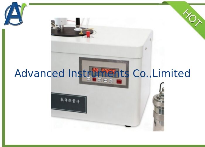 ASTM D240 Heat Value Tester of Petroleum Oil Oxygen Bomb Calorimeter