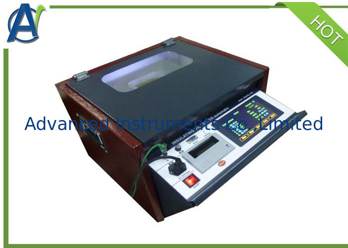 80kV Electrical Transformer Insulation Oil Breakdown Voltage BDV Tester
