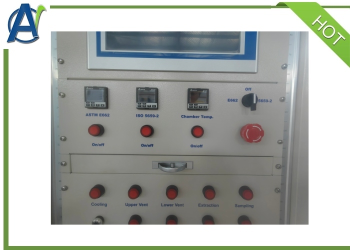 ISO 5659-2 ASTM E662 NBS Smoke Density Test Chamber Smoke Box