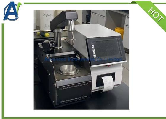 ASTM D92 সম্পূর্ণ স্বয়ংক্রিয় ক্লিভল্যান্ড ওপেন কাপ ফ্ল্যাশ পয়েন্ট বিশ্লেষক