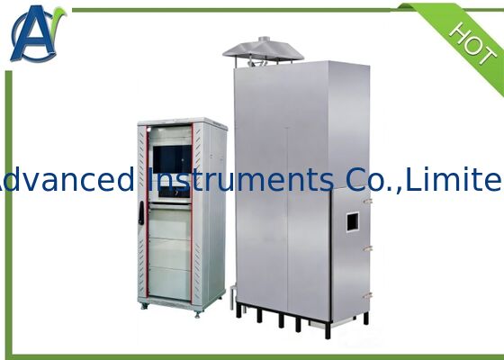 IEC 60332-3-10 গুচ্ছ তারের উল্লম্ব শিখা বিস্তার পরীক্ষক (ভর প্রবাহ মিটার)