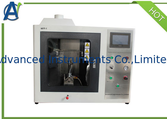 টেক্সটাইলস এবং ফিল্মস মেশিনের শিখার প্রচারের জন্য এনএফপিএ 701 ফায়ার টেস্ট