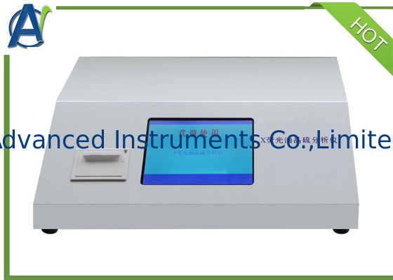 এএসটিএম ডি৪২৯৪ এক্সআরএফ ডিজেল জ্বালানী তেলের সালফার সামগ্রী বিশ্লেষক পরীক্ষার সরঞ্জাম