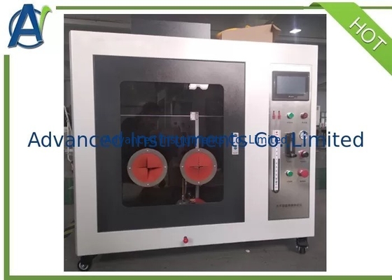 পলিমার উপাদান IEC 60707 এর জন্য ISO 1210 অনুভূমিক/উল্লম্ব শিখা পরীক্ষক