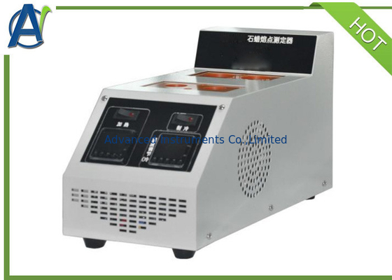 ASTM D87 ISO 3841 অনুযায়ী কুলিং কার্ভ পদ্ধতির দ্বারা মোমের গলনাঙ্কের যন্ত্র